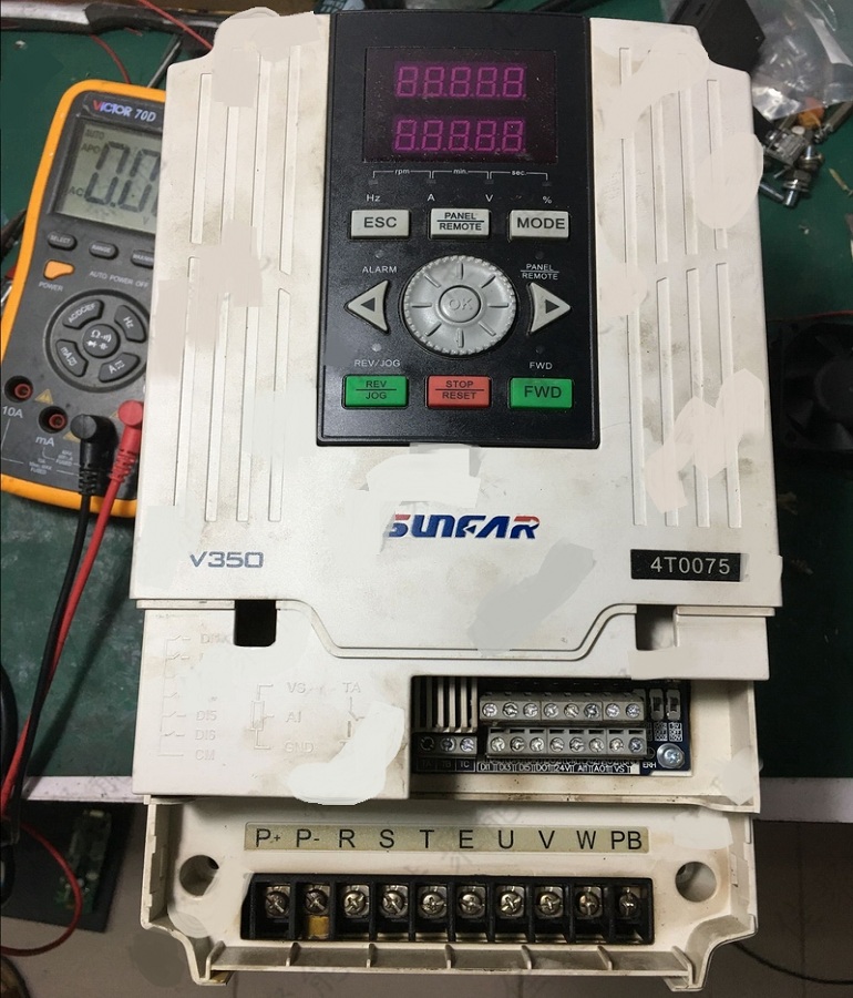 山東煙臺SUNFAR V350-4T0075四方變頻器維修 四方變頻調速器維修